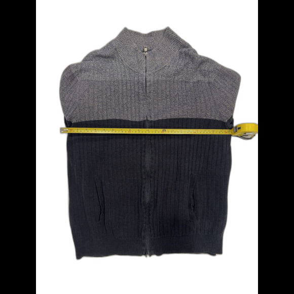 Alfani Men's Color Block Zip-Front Cardigan Size XL - Picture 5 of 10